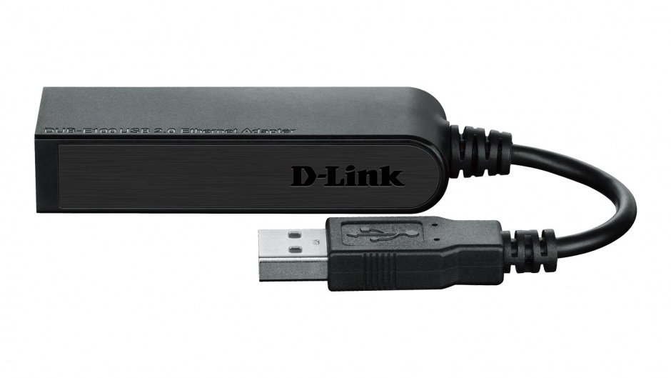 Imagine Adaptor USB 2.0 la RJ-45 T-M, D-LINK DUB-E100